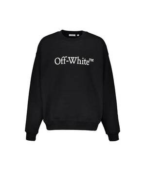 Off-White Black Cotton Sweatshirt
