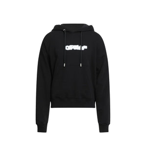 Off-White Black Cotton Sweatshirt