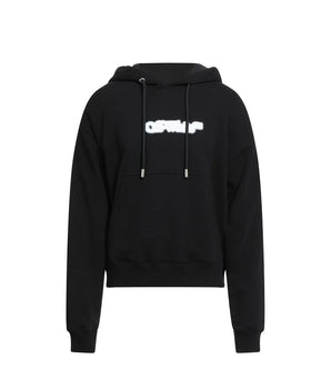 Off-White Black Cotton Sweatshirt
