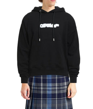 Off-White Black Cotton Sweatshirt