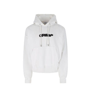 Off-White White Cotton Sweatshirt