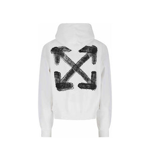 Off-White White Cotton Sweatshirt