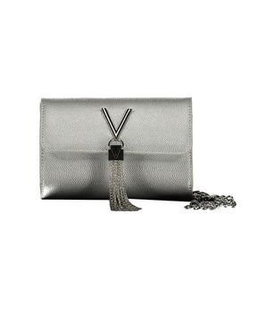 Mario Valentino Gray Polyethylene Handbag