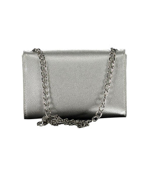 Mario Valentino Gray Polyethylene Handbag