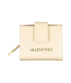 Mario Valentino Beige Polyethylene Wallet