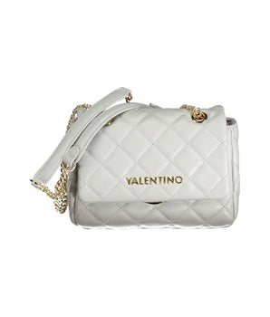 Mario Valentino Gray Polyethylene Handbag