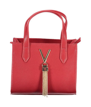 Mario Valentino Red Polyethylene Women Handbag