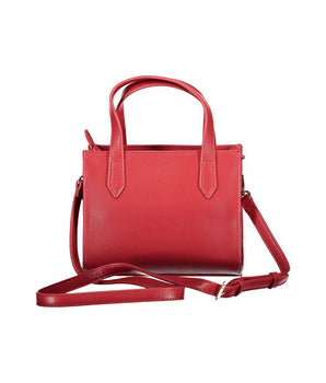 Mario Valentino Red Polyethylene Women Handbag