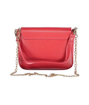Mario Valentino Red Polyethylene Handbag