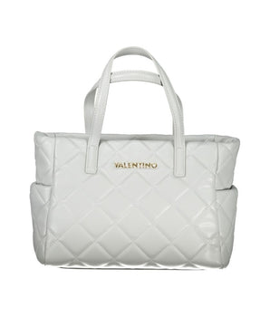 Mario Valentino Gray Polyethylene Handbag
