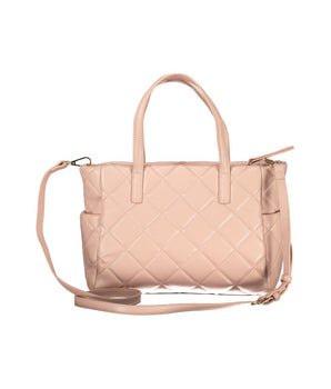 Mario Valentino Pink Polyethylene Handbag