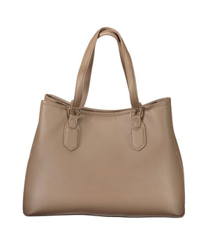 Mario Valentino Brown Polyethylene Women Handbag