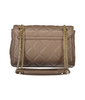 Mario Valentino Brown Polyethylene Women Handbag