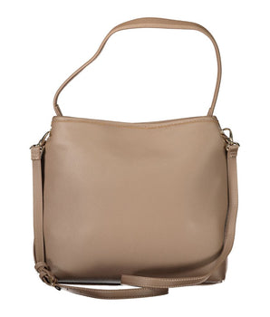Mario Valentino Brown Polyethylene Women Handbag