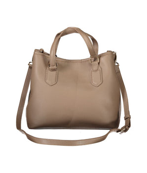 Mario Valentino Brown Polyethylene Women Handbag