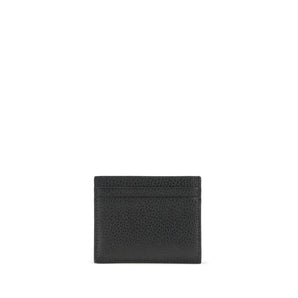 Valentino Garavani Black Calf Leather Bos Taurus Wallet