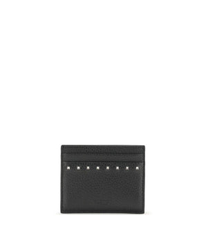 Valentino Garavani Black Calf Leather Bos Taurus Wallet