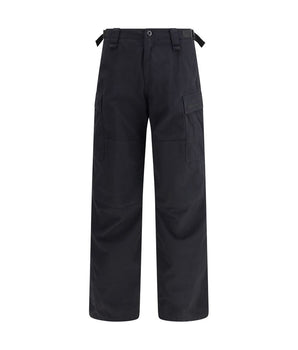 Balenciaga Black Cotton Cargo Pants