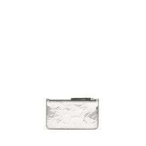 Margiela Silver Calf Leather Bos Taurus Wallet