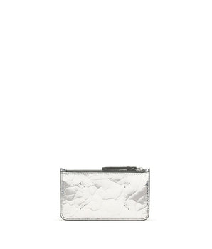 Margiela Silver Calf Leather Bos Taurus Wallet