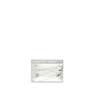 Margiela Silver Leather Wallet