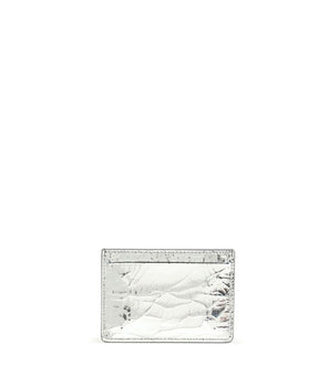 Margiela Silver Leather Wallet