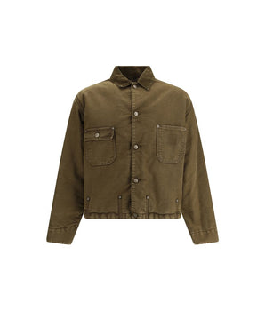 Margiela Bicolor Cotton Denim Jacket