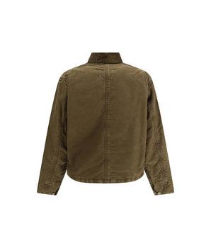 Margiela Bicolor Cotton Denim Jacket