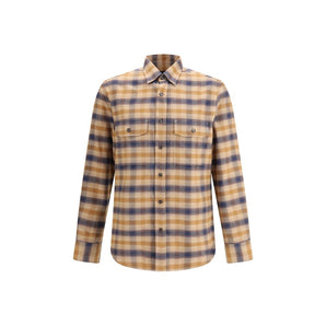 Brioni Multicolor Cotton Pattern Shirt