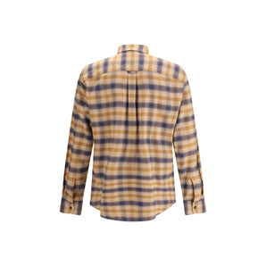 Brioni Multicolor Cotton Pattern Shirt
