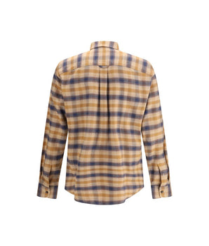 Brioni Multicolor Cotton Pattern Shirt