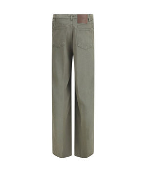 Cruna Green Tencel Relaxed Fit Jeans