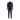 Gi Capri Blue Fleece Wool Two-Piece Suit