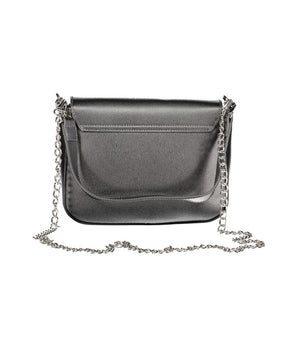 Mario Valentino Gray Polyethylene Handbag