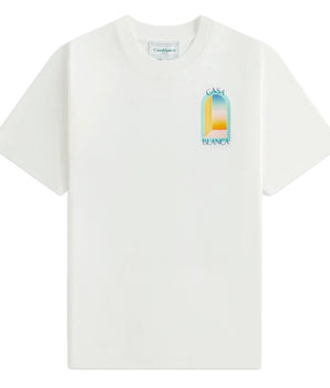 Casablanca White Cotton T-Shirt