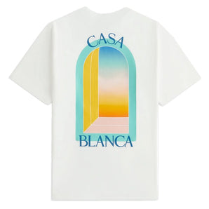 Casablanca White Cotton T-Shirt