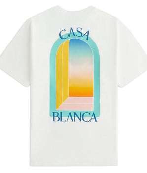 Casablanca White Cotton T-Shirt