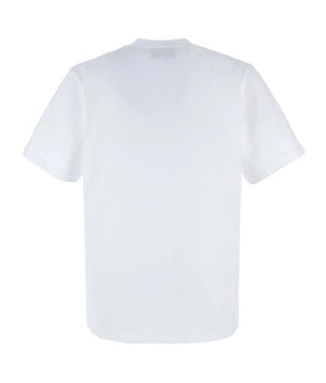 Casablanca White Cotton T-Shirt
