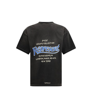 Represent Gray Cotton T-Shirt