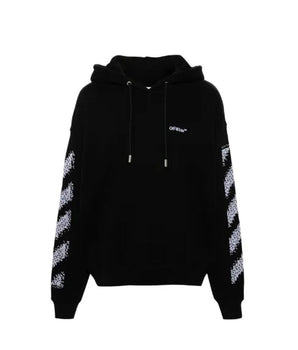 Off-White Black Cotton Sweatshirt