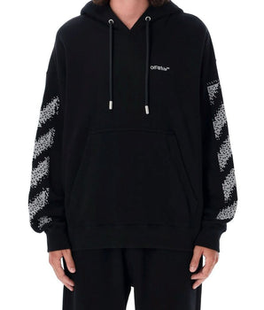 Off-White Black Cotton Sweatshirt