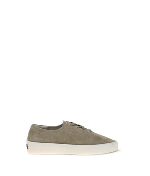 Fear Of God Beige Leather Low Top Sneakers