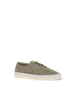 Fear Of God Beige Leather Low Top Sneakers