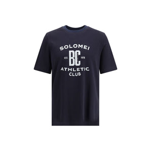 Brunello Cucinelli Blue Cotton Sportswear