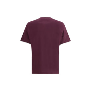 Brunello Cucinelli Purple Cotton T-Shirt