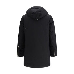 Moose Knuckles Black Cotton Parka