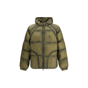 Represent Green Nylon Coat