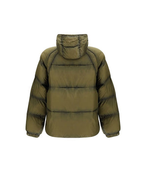 Represent Green Nylon Coat