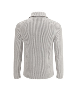 Brioni Beige Cashmere Sweatshirt