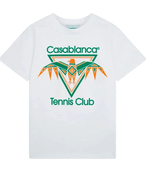 Casablanca White Cotton T-Shirt